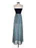 Sis Sis 100% Polyester Argyle Blue Casual Dress Size S - photo 2