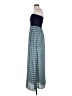 Sis Sis 100% Polyester Argyle Blue Casual Dress Size S - photo 5