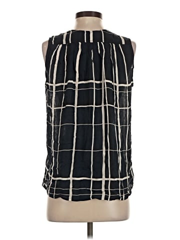 Vince. Sleeveless Silk Top (view 2)