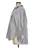 Unbranded Gray 3/4 Sleeve Button-Down Shirt Size XL - photo 5