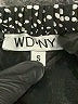 WD.NY 100% Polyester Polka Dots Black Casual Skirt Size S - photo 4