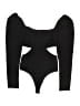ASTR The Label Black Bodysuit Size S - photo 2