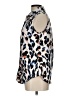 Unbranded Animal Print Silver Sleeveless Blouse Size L - photo 5