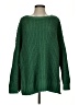 American Eagle Outfitters 100% Polyester Solid Green Pullover Sweater Size S - photo 1