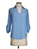 BCX 100% Polyester Blue 3/4 Sleeve Blouse Size XS - photo 1