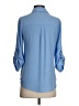 BCX 100% Polyester Blue 3/4 Sleeve Blouse Size XS - photo 2
