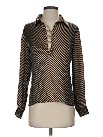 Tracy M. Long Sleeve Blouse (view 1)