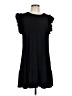CeCe Solid Black Casual Dress Size L - photo 1