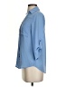 BCX 100% Polyester Blue 3/4 Sleeve Blouse Size XS - photo 5