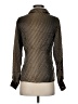 Tracy M. Metallic Brown Long Sleeve Blouse Size S - photo 2