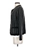 Max Studio Houndstooth Black Jacket Size S - photo 5