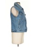 Harley Davidson 100% Cotton Blue Denim Vest Size S - photo 4