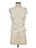 S'edge 100% Polyester Ivory Sleeveless Blouse Size S - photo 1