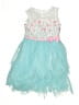 Jona Michelle 100% Polyester Teal Dress Size 8 - photo 1