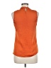 Willi Smith 100% Polyester Orange Sleeveless Blouse Size M - photo 2