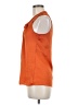 Willi Smith 100% Polyester Orange Sleeveless Blouse Size M - photo 5