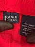 Basic Editions 100% Cotton Red Casual Pants Size L - photo 7