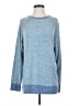 GADEWAKE Color Block Blue Pullover Sweater Size S - photo 1
