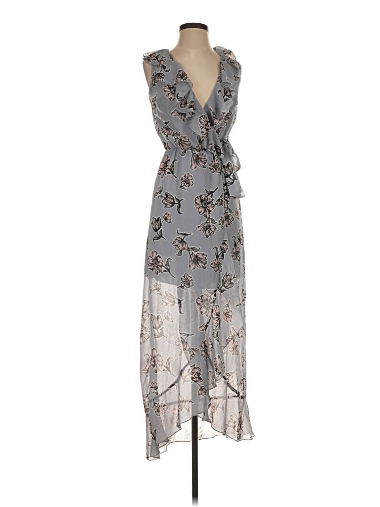 Pre-owned Japna Cocktail Dress In Gray