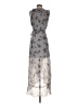 Japna 100% Polyester Gray Cocktail Dress Size XS - photo 2