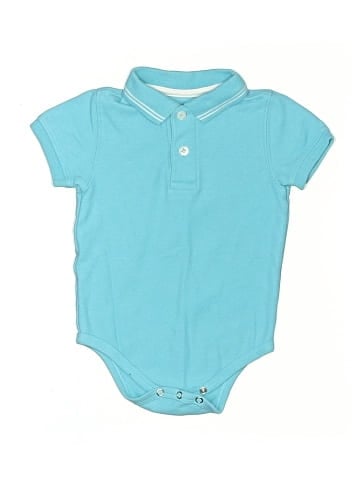 J. Khaki Short Sleeve Onesie (view 1)