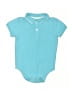 J. Khaki Solid Teal Short Sleeve Onesie 12-18 MO / 18 MO - photo 1