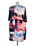 Avenue Graphic Blue Casual Dress Size 26 - 28 Plus - photo 2