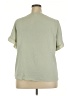 Fashion 100% Polyester Green Short Sleeve Top Size XXL - photo 2