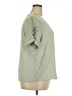 Fashion 100% Polyester Green Short Sleeve Top Size XXL - photo 4