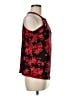 Diana Belle Red Sleeveless Blouse Size M - photo 4