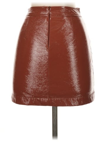 Wilfred Faux Leather Skirt (view 2)