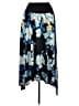 Apt. 9 Floral Blue Casual Skirt Size M - photo 1