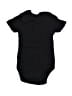 Assorted Brands 100% Cotton Black Short Sleeve Onesie Size 3-6 mo - photo 2