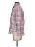 Chaps 100% Cotton Plaid Blue Long Sleeve Button-Down Shirt Size S - photo 5