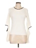 Zara Ivory 3/4 Sleeve Top Size L - photo 1