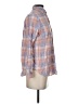 Chaps 100% Cotton Plaid Blue Long Sleeve Button-Down Shirt Size S - photo 4