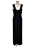 Boden 100% Polyester Solid Black Jumpsuit Size 10 - photo 2