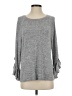 Banana Republic Gray Long Sleeve Top Size S - photo 1