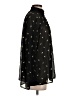 CAbi 100% Polyester Stars Black Long Sleeve Blouse Size XS - photo 4