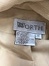Worth Tan Trenchcoat Size 12 - photo 6