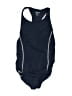 Lands' End Solid Blue One Piece Swimsuit Size 8 - photo 1