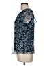Vince Camuto 100% Polyester Blue Short Sleeve Blouse Size M - photo 5