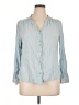 wonderly Blue Long Sleeve Blouse Size XL - photo 1