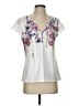ChicMe White Short Sleeve Blouse Size S - photo 1