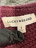 Lucky Brand 100% Cotton Burgundy Pullover Sweater Size S - photo 7