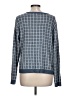 Joseph A. Plaid Blue Cardigan Size L - photo 2