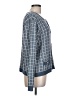 Joseph A. Plaid Blue Cardigan Size L - photo 4