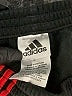 Adidas 100% Polyester Black Track Pants Size 5 - photo 3
