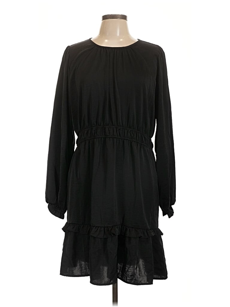 Pre-owned Knox Rose Casual Dress In Black