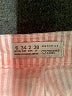 Primark 100% Cotton Stripes Ivory Shorts Size 2 - photo 3